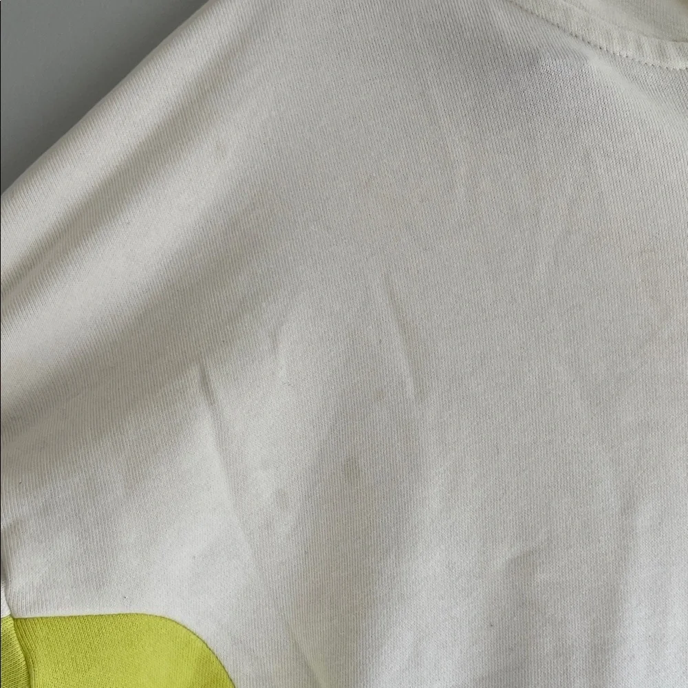 Free Assembly Kids Cream and Yellow Hoodie Dress SizeL 10/12